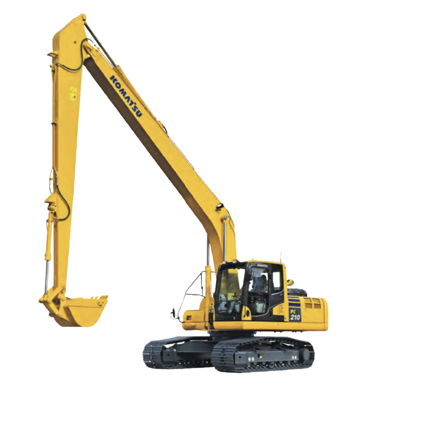 Excavator Long Arm PC 210 Super Long Front